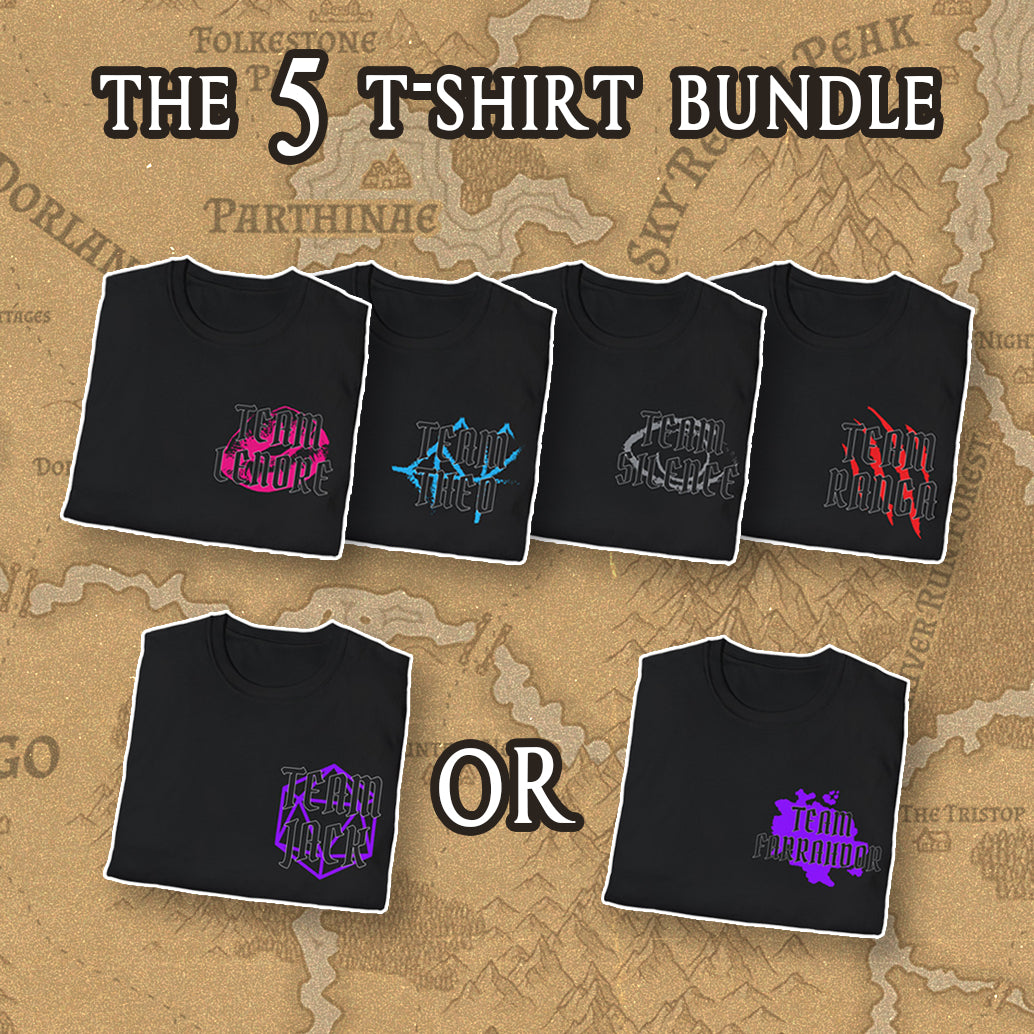 5 T-Shirt Bundle ✨